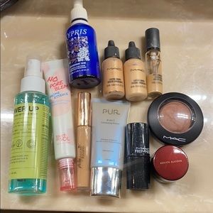 Lot of face products